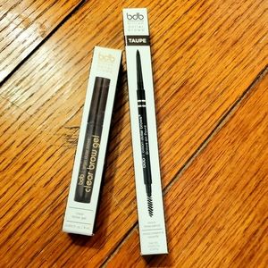 Billion Dollar Brows SET of Brow Micro Pencil (Taupe)& Clear Brow Gel